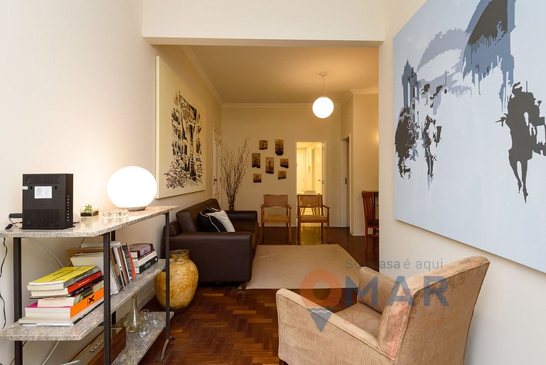 Artistic apartment in Copacabana | NSC 1335/509