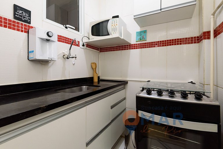 Dormitorio y sala de estar en Copacabana | PJ 145/1106