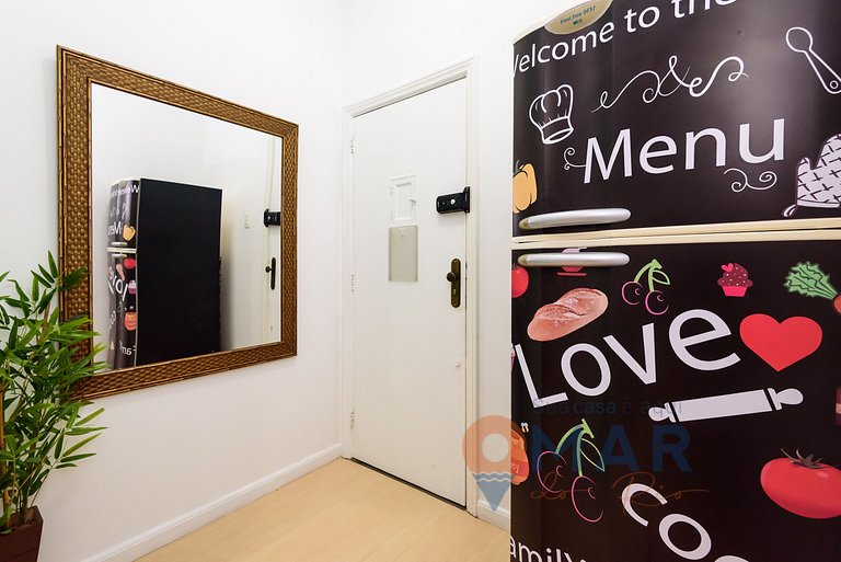 Dormitorio y sala de estar en Copacabana | PJ 145/1106