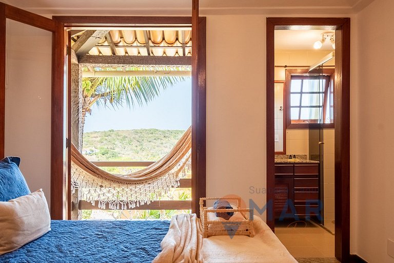 Beach House in Búzios with Gourmet Area | EDF 09