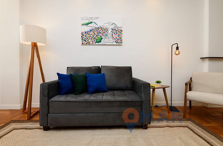 Alojamiento en Leblon a 300 metros de la playa | ADP 386/603