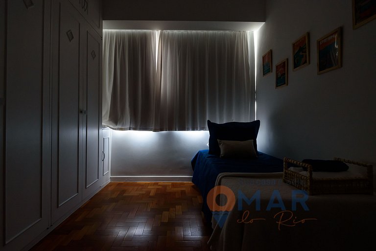 Alojamiento en Leblon a 300 metros de la playa | ADP 386/603