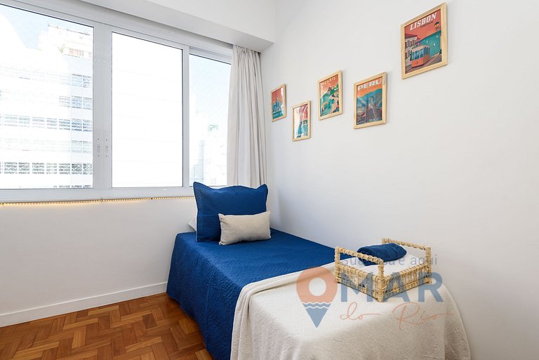 Apartment in Leblon 300m from the beach | ADP 386/603