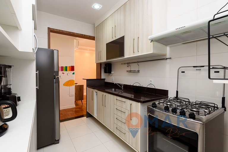Alojamiento en Leblon a 300 metros de la playa | ADP 386/603
