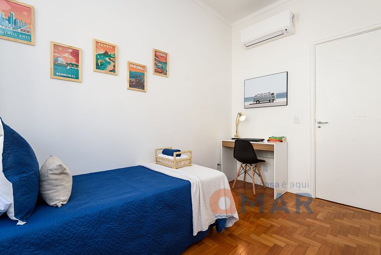 Alojamiento en Leblon a 300 metros de la playa | ADP 386/603