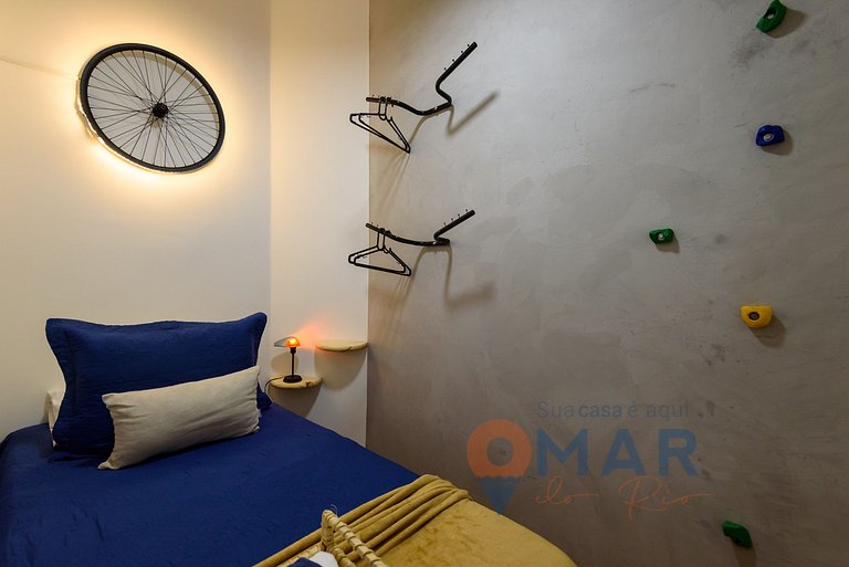 Alojamiento en Leblon a 300 metros de la playa | ADP 386/603