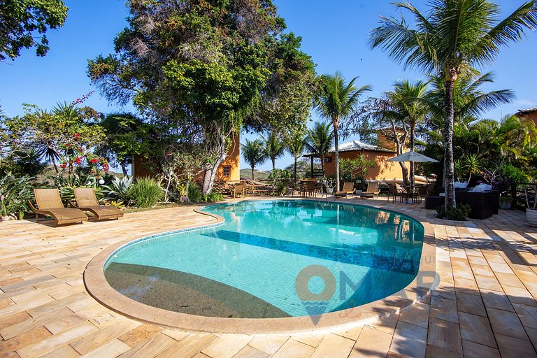 Casa em Búzios com Piscina e Vista-Mar | EDF 12
