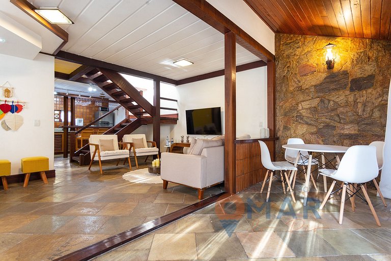 Beach House in Búzios with Gourmet Area | VF 12