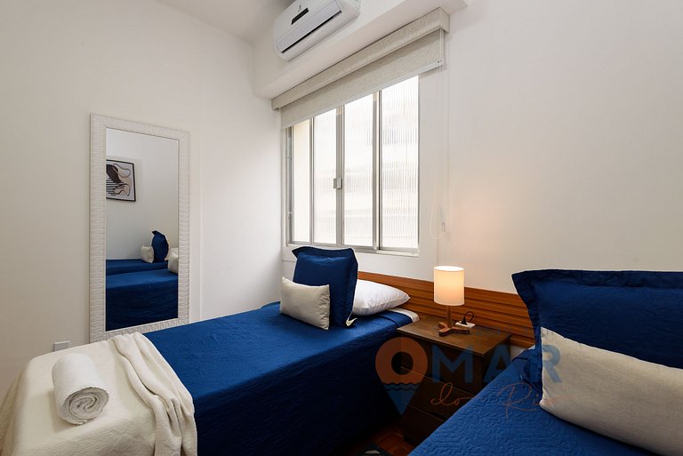 2BDRs 100m from Copacabana Beach | DF 97/702