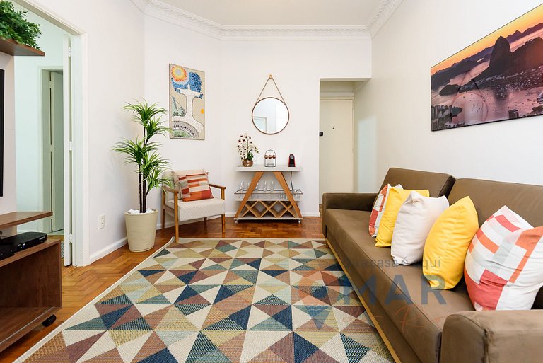 2BDRs 100m from Copacabana Beach | DF 97/702