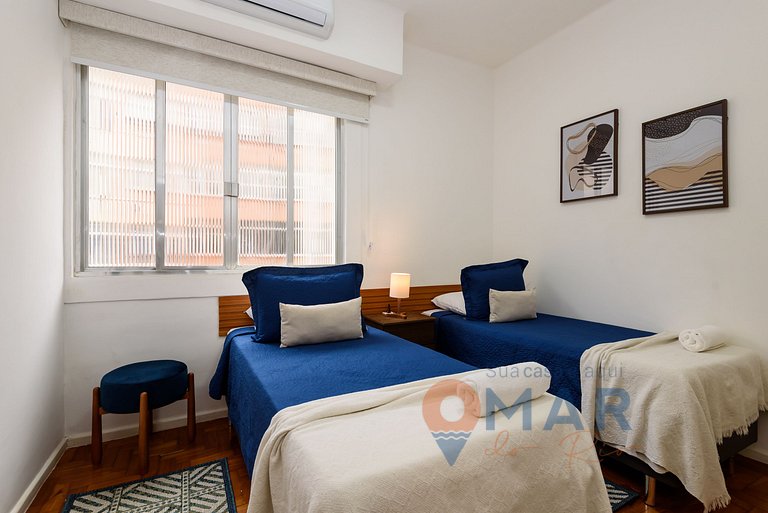 2BDRs a 100m de la playa de Copacabana | DF 97/702