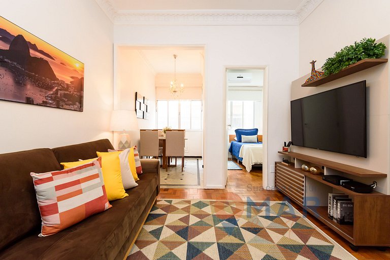 2BDRs 100m from Copacabana Beach | DF 97/702