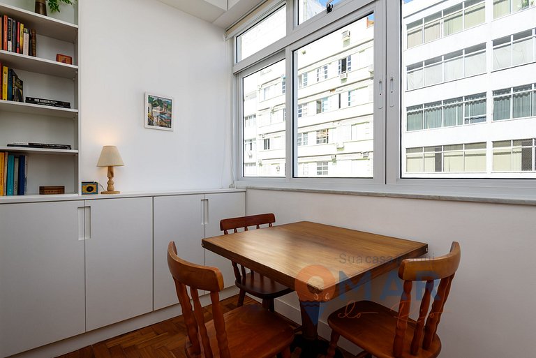 Omar do Rio: Modern 1BDR 300m from Ipanema Beach
