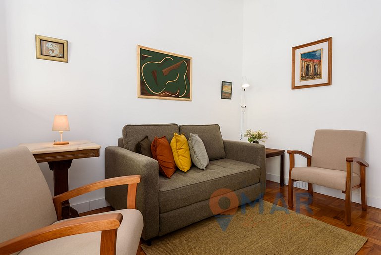 Omar do Rio: Modern 1BDR 300m from Ipanema Beach