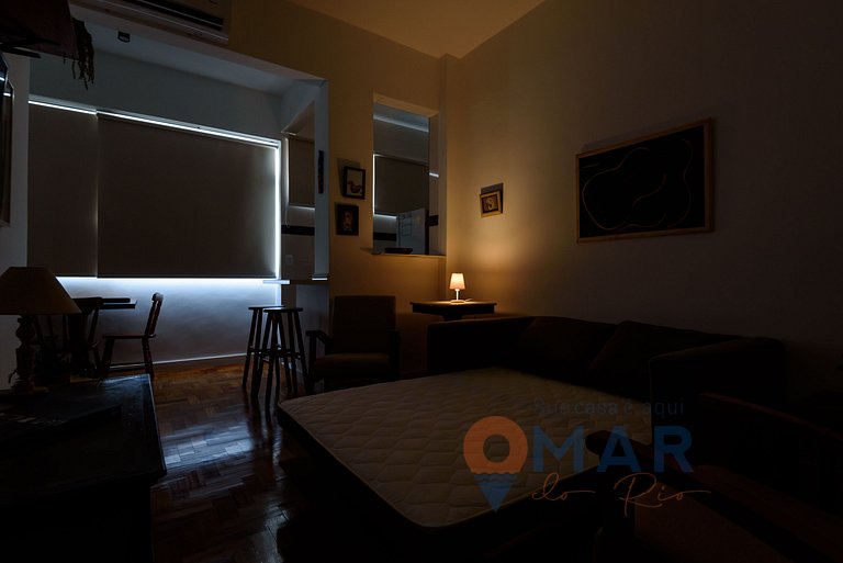 Omar do Rio: Modern 1BDR 300m from Ipanema Beach