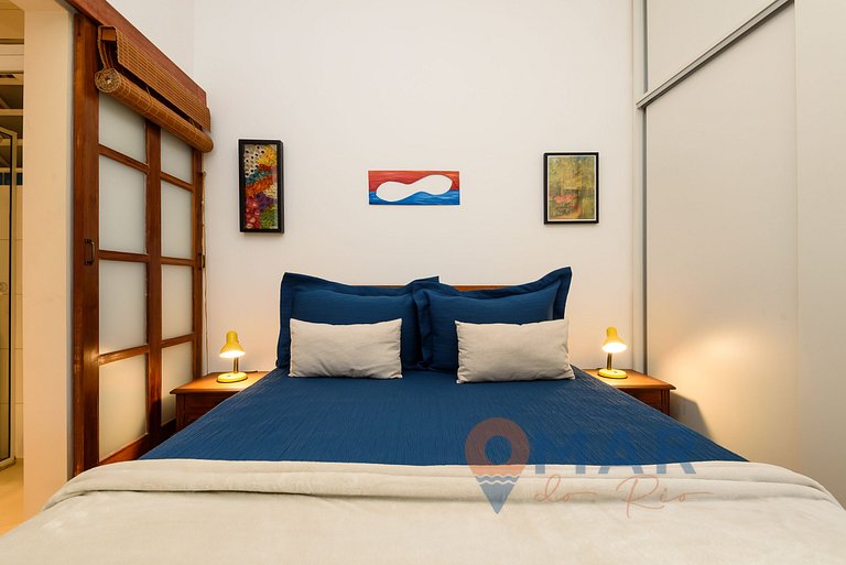 Omar do Rio: Modern 1BDR 300m from Ipanema Beach