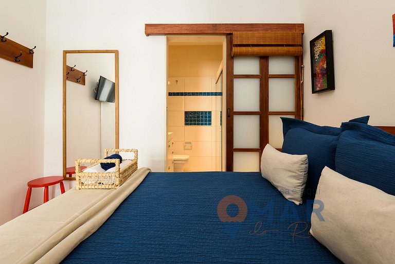 Omar do Rio: Modern 1BDR 300m from Ipanema Beach