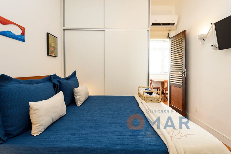 Omar do Rio: Modern 1BDR 300m from Ipanema Beach