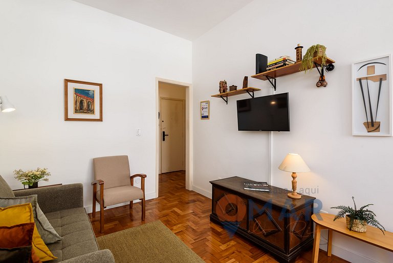 Omar do Rio: Modern 1BDR 300m from Ipanema Beach