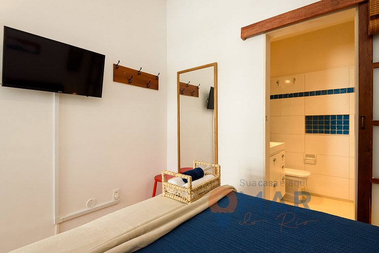 Omar do Rio: Modern 1BDR 300m from Ipanema Beach