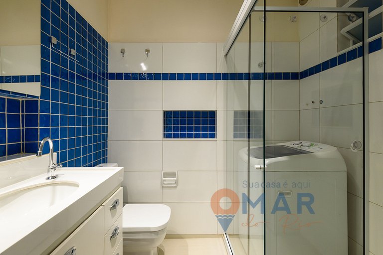 Omar do Rio: Modern 1BDR 300m from Ipanema Beach