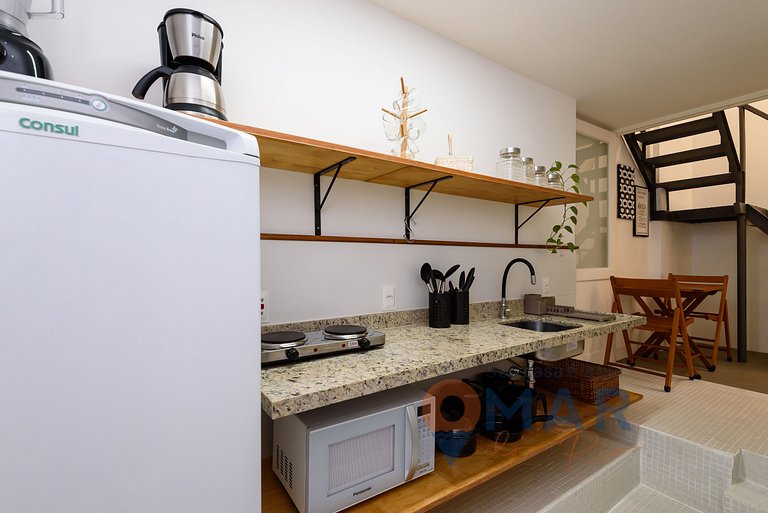 2BDRs y balcón c/ vistas al mar en Ipanema|TXM 21S