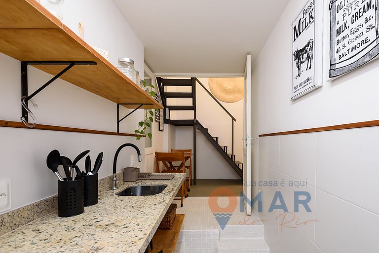 2BDRs and balcony w/ sea view in Ipanema | TXM 21S