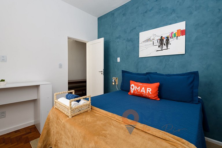 2-bedroom apartment 100m from Copacabana Beach | AS 13/705