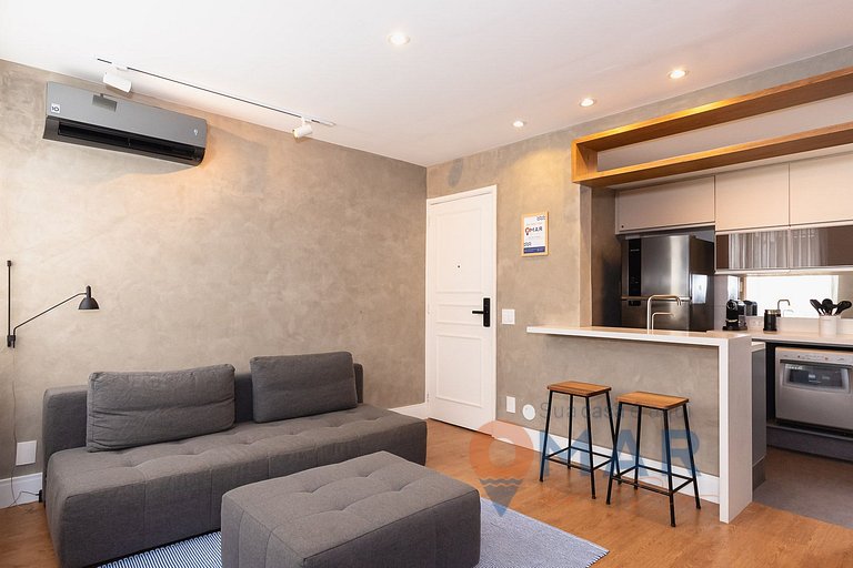 Apto Qto&Sala a 100m de la Playa de Ipanema | PM 1757/503