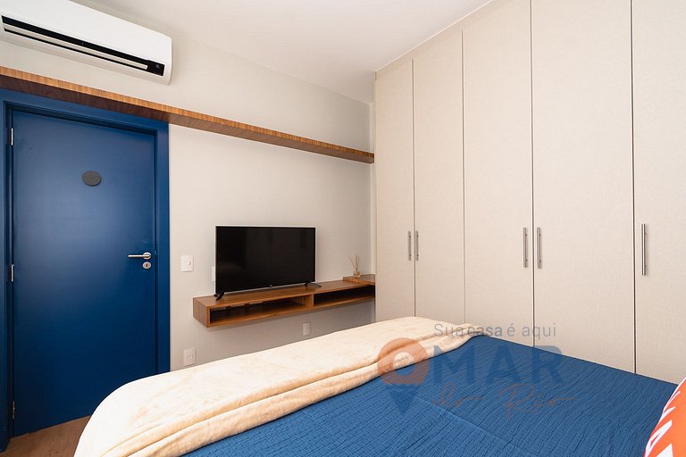 Apto Qto&Sala a 100m de la Playa de Ipanema | PM 1757/503