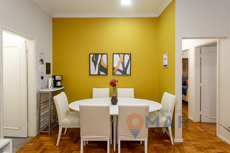 3 habitaciones 200m de la playa de Copacabana | NSC 905/301