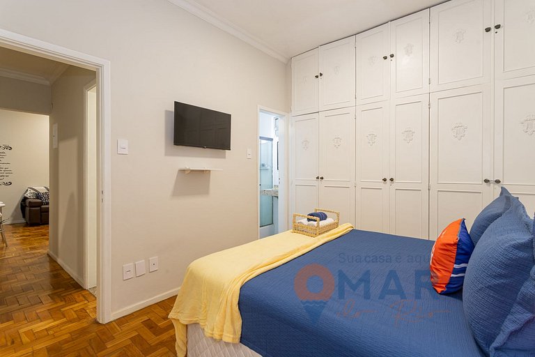 3 habitaciones 200m de la playa de Copacabana | NSC 905/301