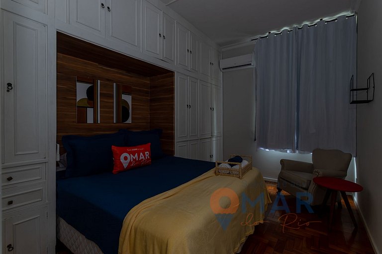 3 habitaciones 200m de la playa de Copacabana | NSC 905/301