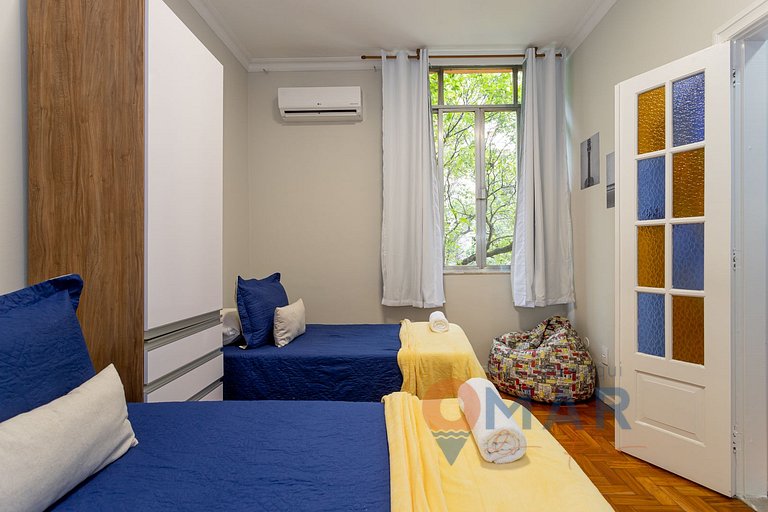 3 habitaciones 200m de la playa de Copacabana | NSC 905/301