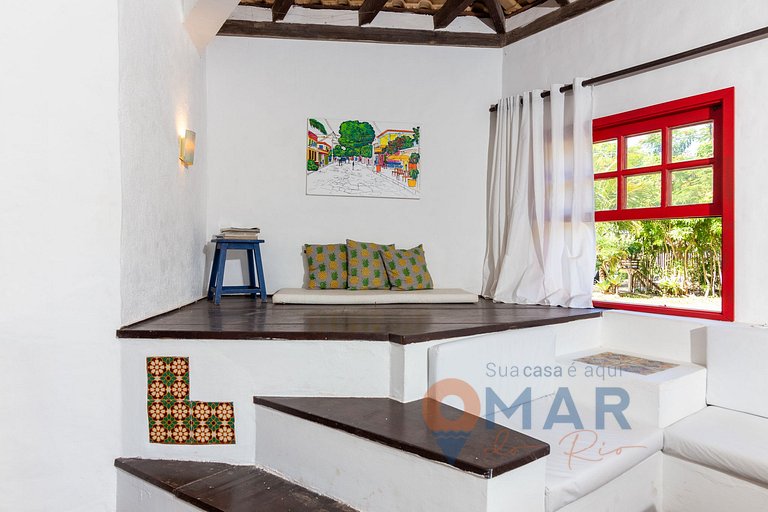 Casa Flora con Piscina: Suíte Amarilla