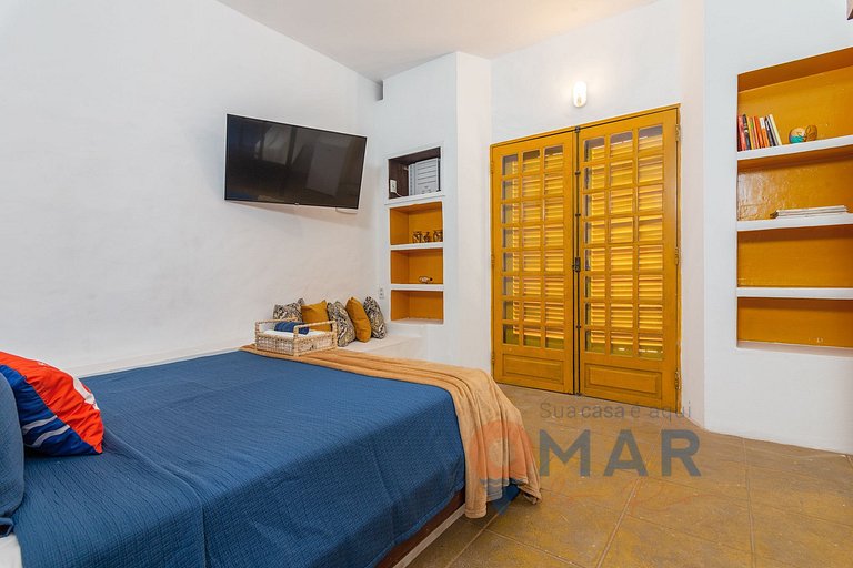 Casa Flora con Piscina: Suíte Amarilla