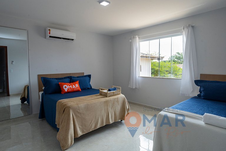 Casa de 6 habitaciones en Manguinhos | 300m del mar | CC 18