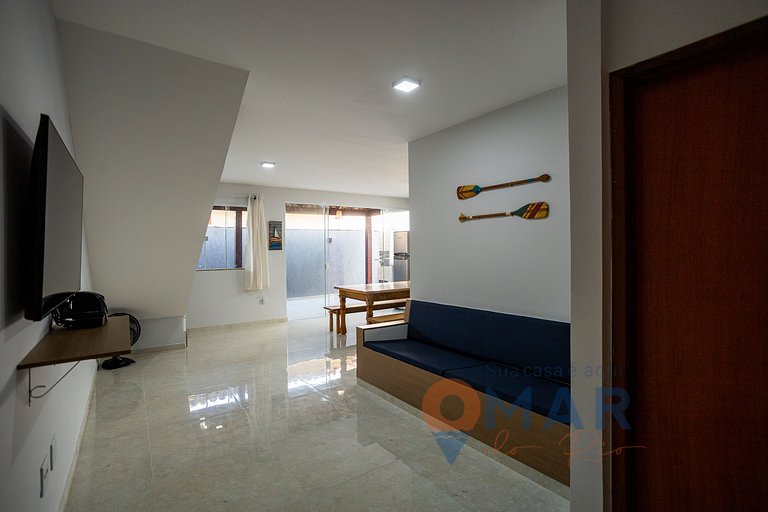 Casa de 6 habitaciones en Manguinhos | 300m del mar | CC 18