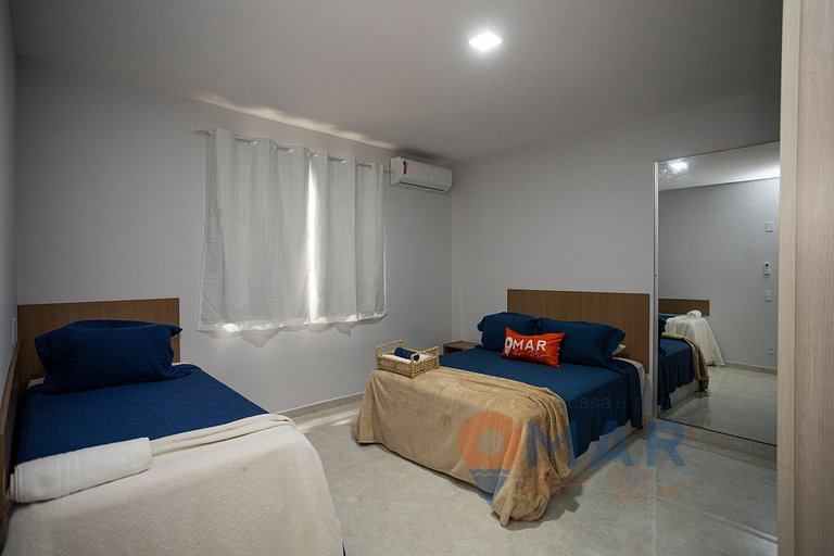 Casa de 6 habitaciones en Manguinhos | 300m del mar | CC 18