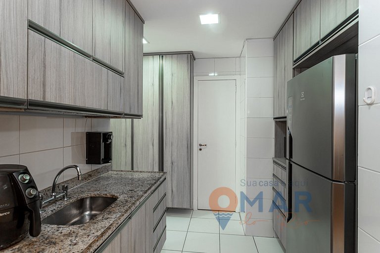 Moderno apto de 2 dorms con piscina y garaje | SC 357/405
