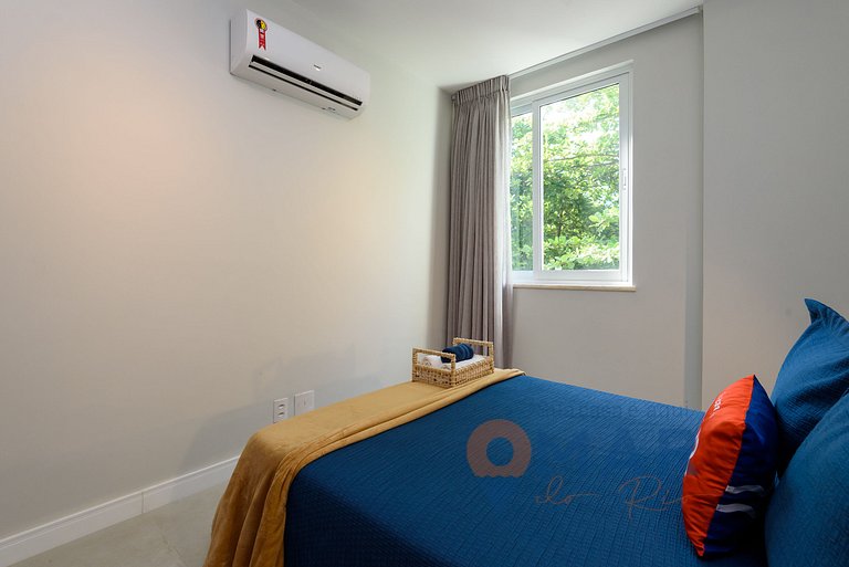 Grande Piso en Leblon con 3 habitaciones | GBC 260/301