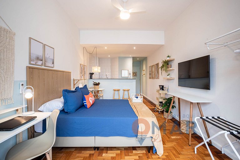 Estudio a 200 metros de la playa de Copacabana | FM144/1006