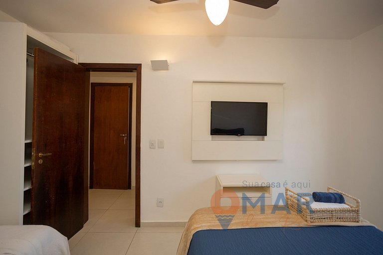Casa Pé na Areia com Vista Mar em Búzios | CBR 7/7