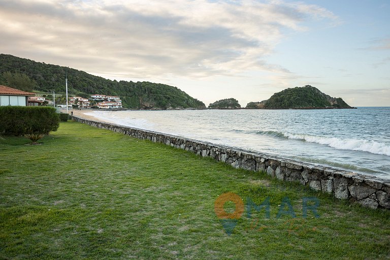 Casa Pé na Areia com Vista Mar em Búzios | CBR 7/7