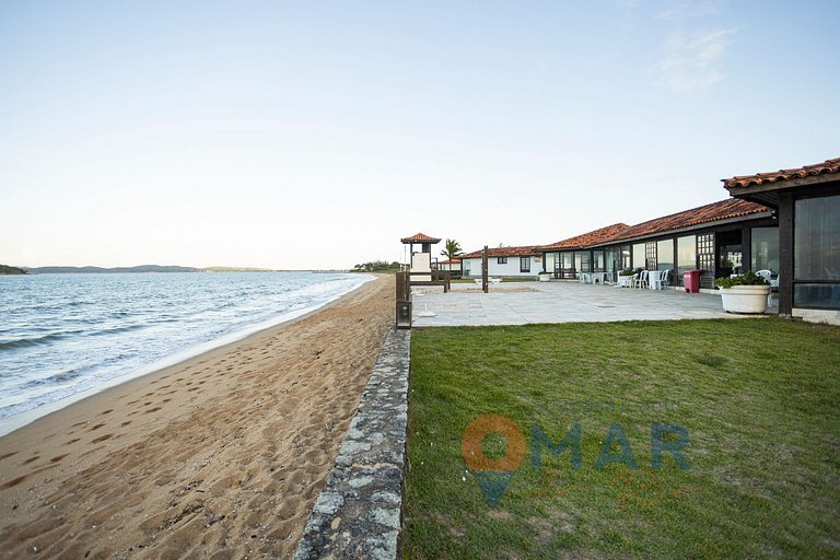 Casa Pé na Areia com Vista Mar em Búzios | CBR 7/7