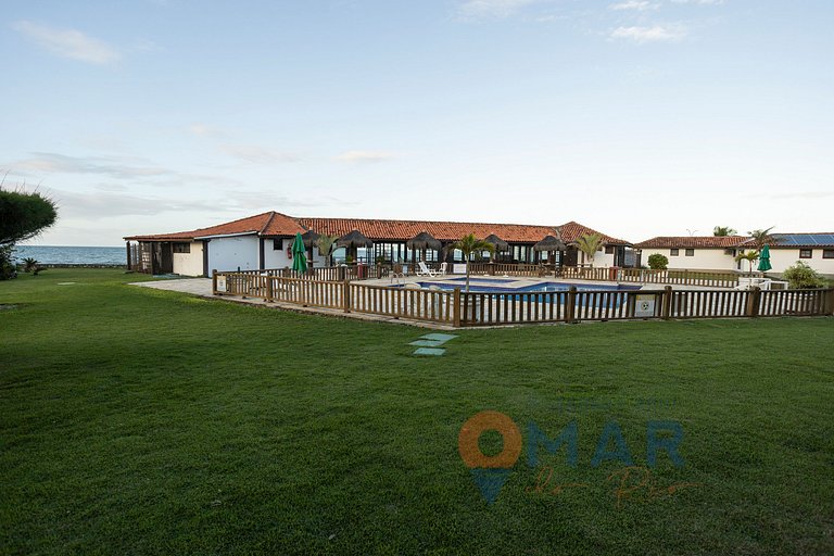 Casa Pé na Areia com Vista Mar em Búzios | CBR 7/7