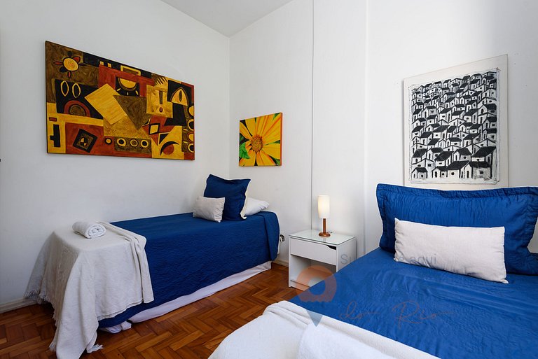 Amplo 3 quartos a 200m da Praia | BC 33/502