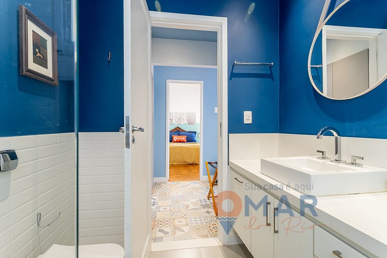 Alojamiento 2Qtos con vista al mar en Copacabana | A 2936/12