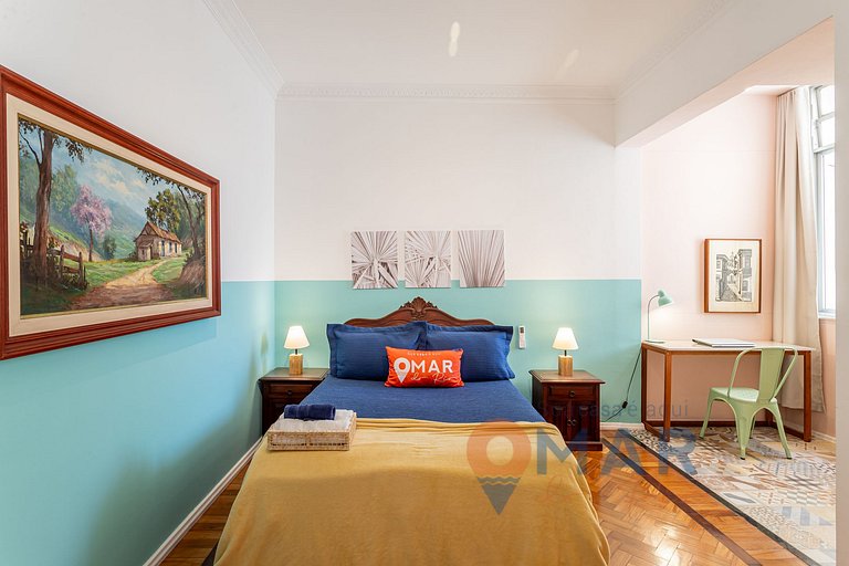 Alojamiento 2Qtos con vista al mar en Copacabana | A 2936/12