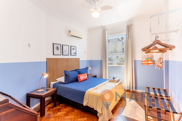 Alojamiento 2Qtos con vista al mar en Copacabana | A 2936/12